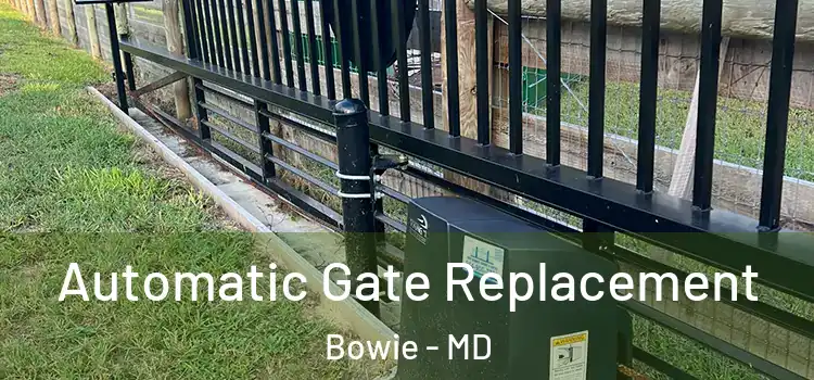 Automatic Gate Replacement Bowie - MD
