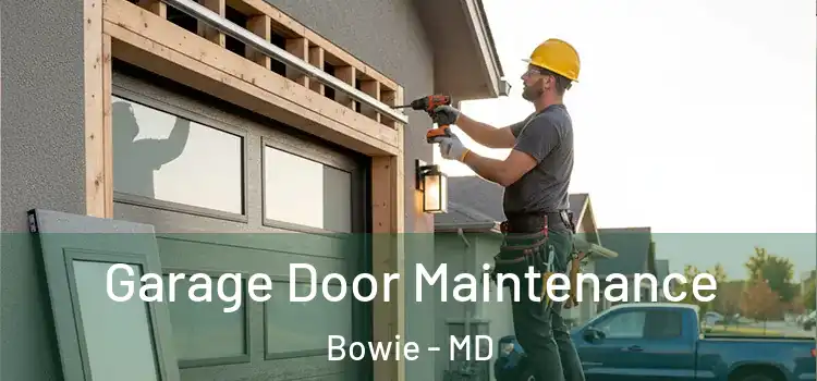  Garage Door Maintenance Bowie - MD