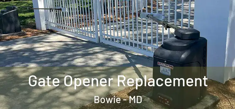Gate Opener Replacement Bowie - MD